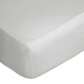 Ivory - Back - Belledorm Cotton Sateen 1000 Thread Count Extra Deep Fitted Sheet