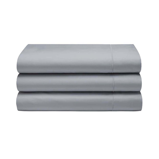 Platinum - Back - Belledorm 400 Thread Count Egyptian Cotton Flat Sheet