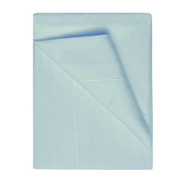 Duck Egg Blue - Front - Belledorm 400 Thread Count Egyptian Cotton Flat Sheet