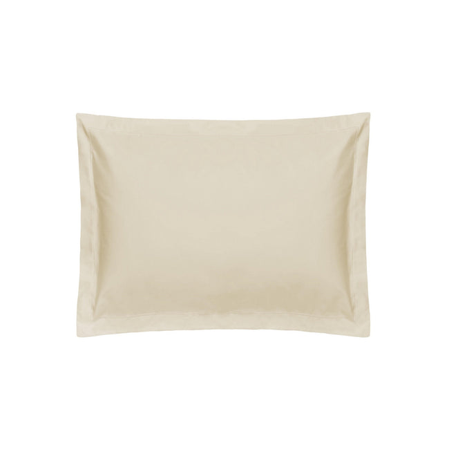 Cream - Front - Belledorm 400 Thread Count Egyptian Cotton Oxford Pillowcase