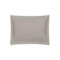 Pewter - Front - Belledorm 400 Thread Count Egyptian Cotton Oxford Pillowcase