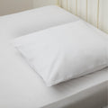 White - Front - Belledorm Easycare Percale Continental Pillowcase