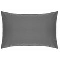 Grey - Front - Belledorm Easycare Percale Housewife Pillowcase