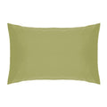 Olive - Front - Belledorm Easycare Percale Housewife Pillowcase