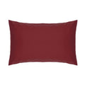 Red - Front - Belledorm Easycare Percale Housewife Pillowcase