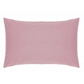 Blush - Front - Belledorm Easycare Percale Housewife Pillowcase