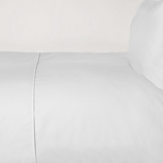 White - Front - Belledorm 100% Cotton Sateen Duvet Cover
