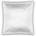 White - Back - Belledorm 100% Cotton Sateen Continental Pillowcase
