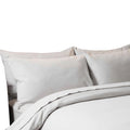 Grey - Front - Belledorm Brushed Cotton Housewife Pillowcase (Pair)