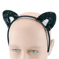 Black - Front - Bristol Novelty Adults Unisex Sequin Cat Ears