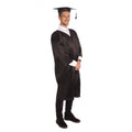 Black - Back - Bristol Novelty Unisex Adults Graduation Robe Costume