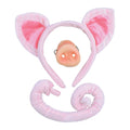 Pink - Front - Bristol Novelty Childrens-Kids Pig Costume Accessories Set