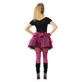 Black-Pink - Back - Bristol Novelty Womens-Ladies I Love The 80s Costume