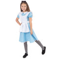 Blue-White-Black - Front - Bristol Novelty Girls Traditional Alice Costume