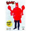 Red - Front - Bristol Novelty Unisex Adults Lobster Costume