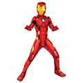 Red-Gold - Front - Marvel Avengers Childrens-Kids Iron Man Costume