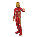 Red-Yellow - Front - Iron Man Childrens-Kids Costume