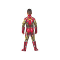 Red-Gold - Back - Iron Man Childrens-Kids Deluxe Costume