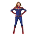 Blue-Red - Front - Captain Marvel Womens-Ladies Costume