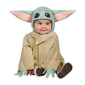 Green-Brown - Front - Star Wars: The Mandalorian Baby The Child Costume
