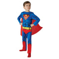 Blue-Red-Yellow - Side - Superman Boys Comic Costume