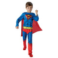 Blue-Red-Yellow - Front - Superman Boys Comic Costume