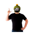 Black-Green - Front - Space Jam Unisex Adult Marvin The Martian 1-2 Mask
