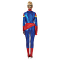 Blue-Red - Back - Captain Marvel Womens-Ladies Costume