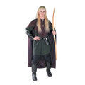 Black-Maroon - Front - Lord Of The Rings Mens Legolas Costume