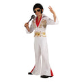 White-Red - Front - Elvis Boys Deluxe Costume