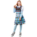 Multicoloured - Back - Monster High Childrens-Kids Deluxe Frankie Stein Costume Set