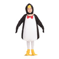 Black-White-Yellow-Red - Back - Bristol Novelty Childrens-Kids Comical Penguin Costume