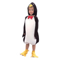 Black-White-Yellow-Red - Front - Bristol Novelty Childrens-Kids Comical Penguin Costume