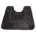 Charcoal - Front - Mayfair Cashmere Touch Ultimate Microfibre Pedestal Mat