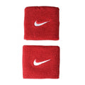 Red - Front - Nike Unisex Adults Swoosh Wristband (Set Of 2)