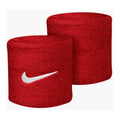 Red - Back - Nike Unisex Adults Swoosh Wristband (Set Of 2)