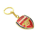 Red-Gold - Back - Arsenal FC Official Football Crest Keyring