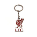 Silver-Red - Back - Liverpool FC Official Football Crest Keyring