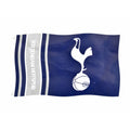 Navy - Front - Tottenham Hotspur FC Wordmark Stripes Flag