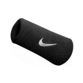 Black - Front - Nike Swoosh Wristbands (Set Of 2)