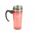 Red-Silver - Front - Arsenal FC Official Football Travel Mug