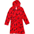 Red-Black - Front - Liverpool FC Unisex Adult Dressing Gown