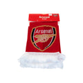 Red-White - Back - Arsenal FC Bar Scar Knitted Jacquard Winter Scarf