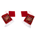 Red-White - Side - Arsenal FC Bar Scar Knitted Jacquard Winter Scarf