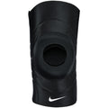 Black-White - Front - Nike Pro 3.0 Compression Open Knee Support