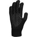 Black - Back - Nike Mens Knitted Twisted Grip Gloves