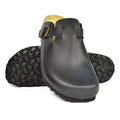 Black - Lifestyle - Sanosan Mens Berlin Nappa Leather Sandals