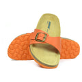 Orange-Brown - Lifestyle - Sanosan Womens-Ladies Malaga Sano Sandals