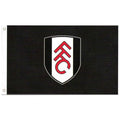 Black-White - Front - Fulham FC Crest Flag