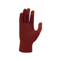 Red - Back - Nike Mens Cinnabar Knitted Swoosh Gloves